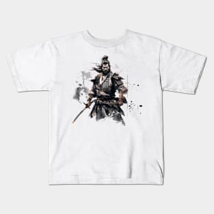 a samurai ink Kids T-Shirt